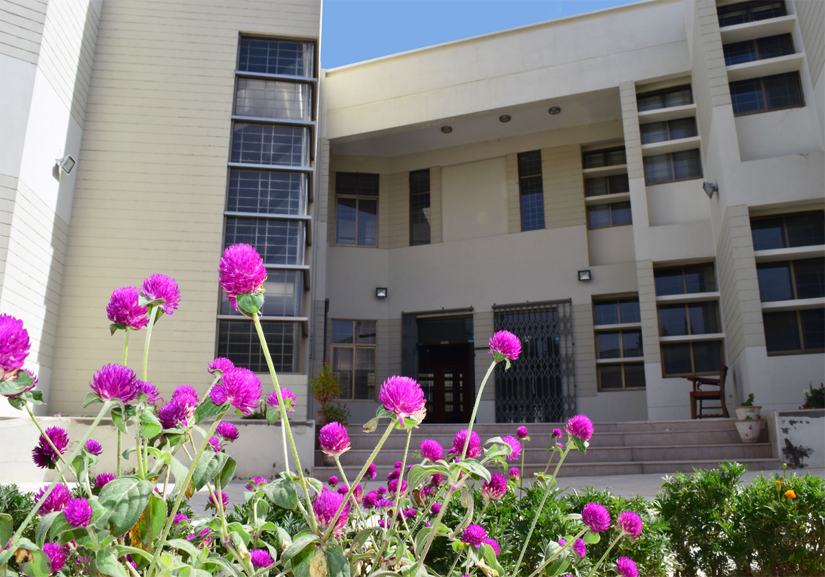 Department building view